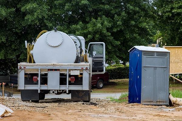 workers at Fort Myers Porta Potty Rentals